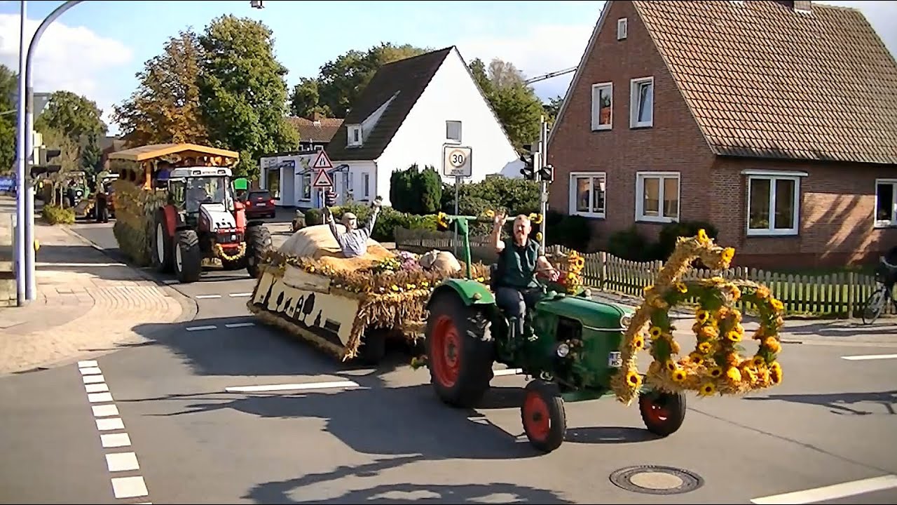 Erntedank-Umzug Aschendorfermoor 2014 / Harvest Festival Parade 2014
