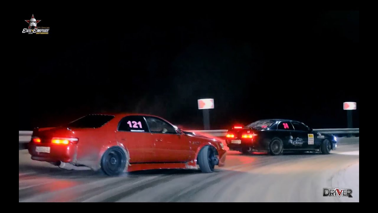 Боком в 2015-й! STREET DRIFT - зимой скользят не только санки!)