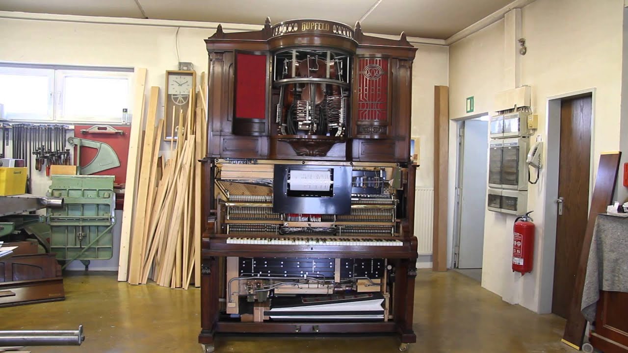 Hupfeld Phonoliszt Violina Modell B - "Ein Freund, ein guter Freund"