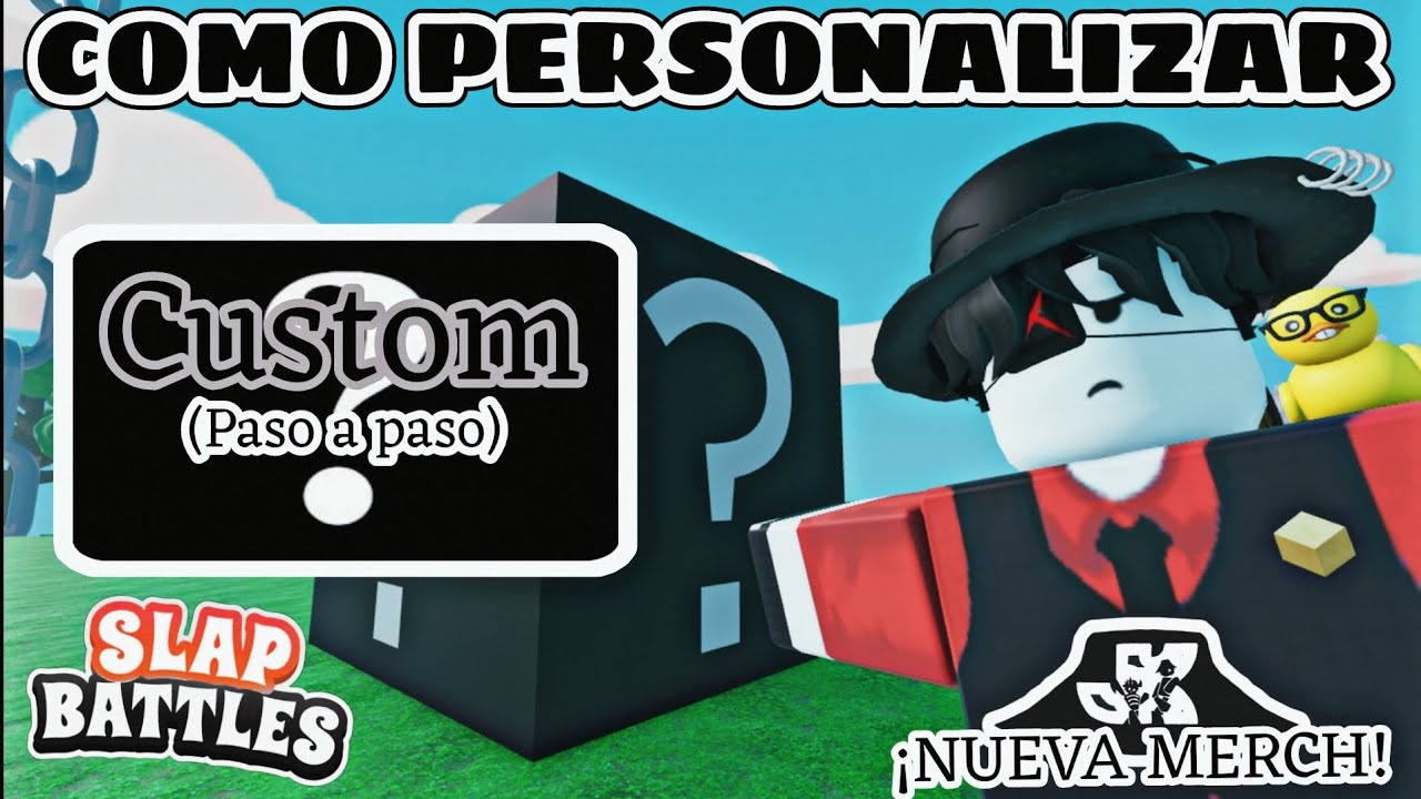 Como Personalizar el Custom Glove | Slap Battles | Roblox
