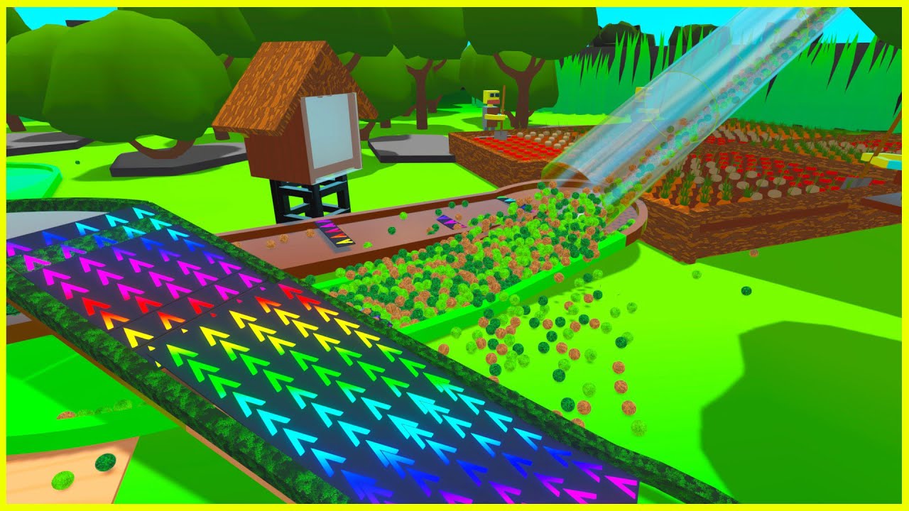 TINY Village Marble Run, Chimney Cannon, and More! - Mable World Gameplay