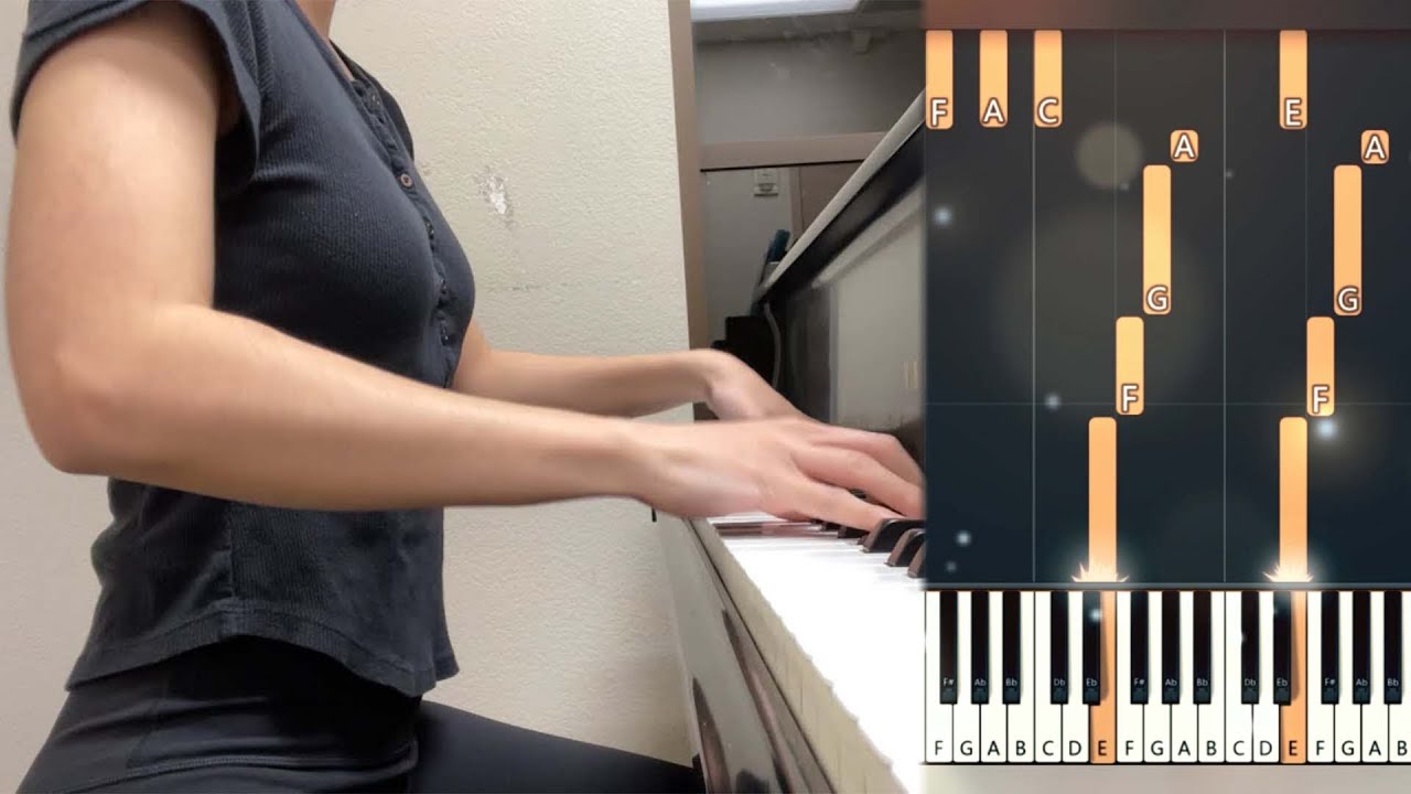 l’amore dice ciao | sook | Piano Tutorial | Piano Cover