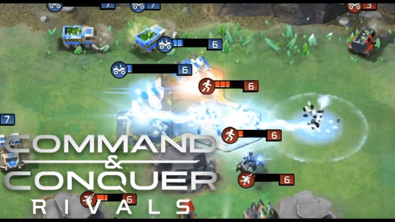 Command And Conquer: Rivals COUNTERING THE TITAN STRATEGY, TIPS
