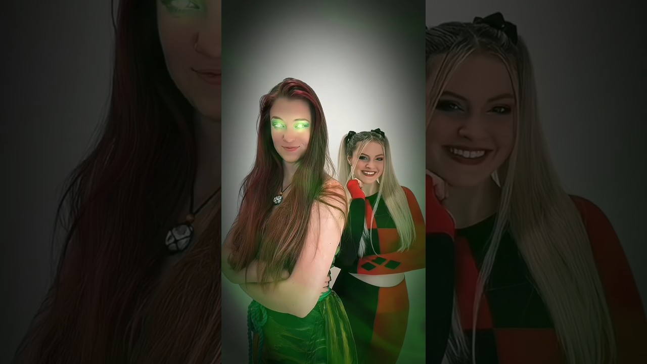 #pov У Харли лучшая подруга в углу. #коллаборация @CrazyCae 💚#шорты #dccomics #marvel #актёрская ...