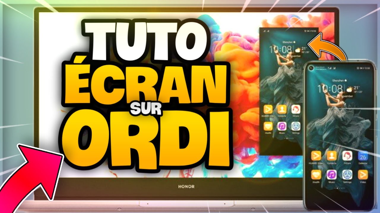 METTRE votre ÉCRAN de TÉLÉPHONE sur PC ! Tuto Android 📱