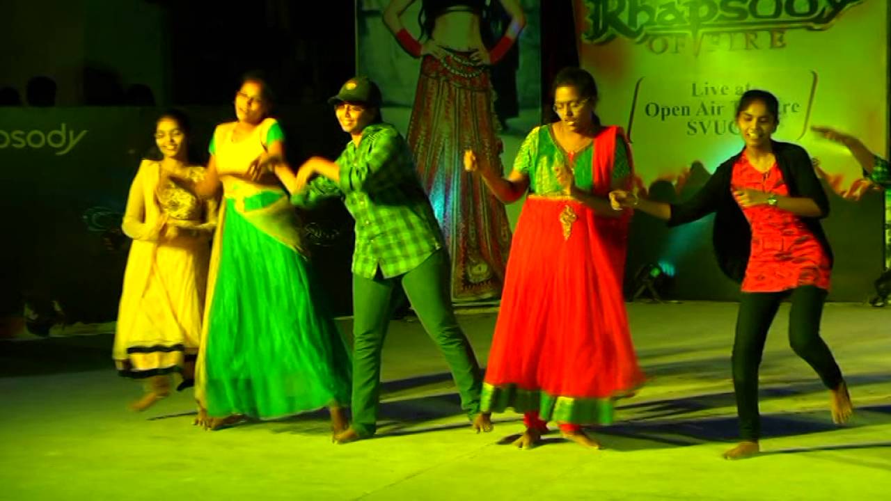 RHAPSODY 2K16 SVU COLLEGE OF ENGINEERING TIRUPATI (PART18)