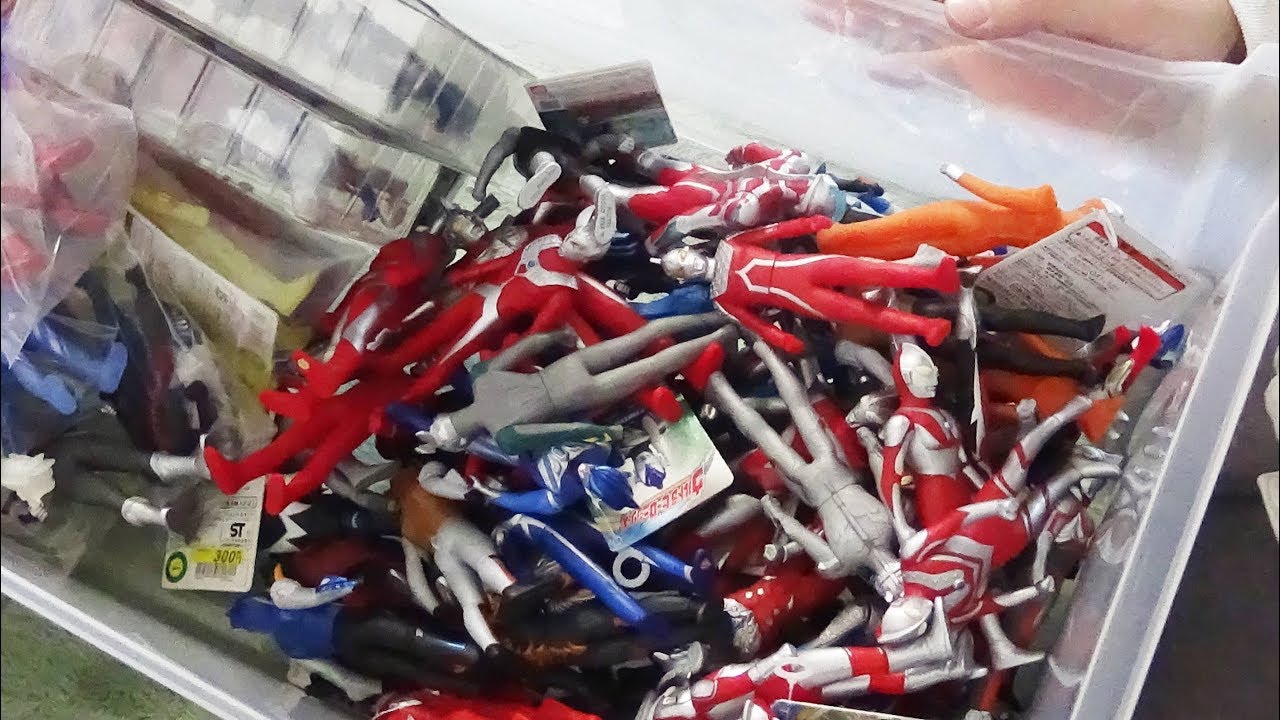 [部屋の片付け] ソフビを整理する！　前編