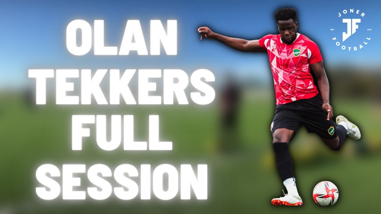 FULL TRAINING SESSION WITH OLAN TEKKERS | Working On Back To Goal | Joner Football