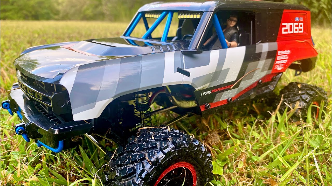 MJX H12P Bronco R 1/12 Brushless Brand New First run on the Trail Course, Review After Run! 