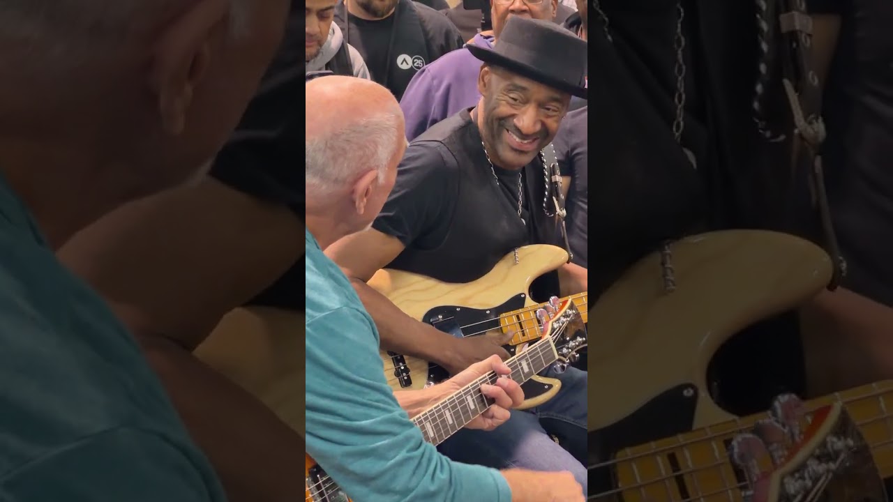 Larry Carlton and Marcus Miller @ NAMM 2026