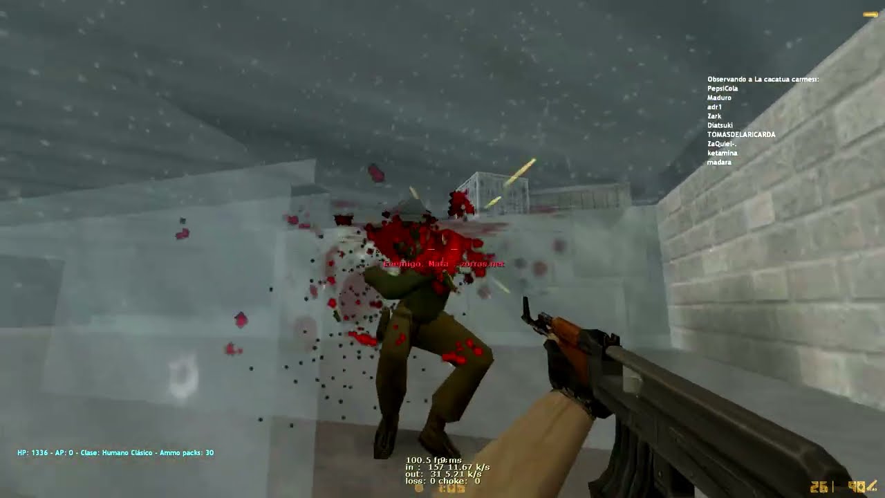 Zombie plague - Doble daño 12 frags