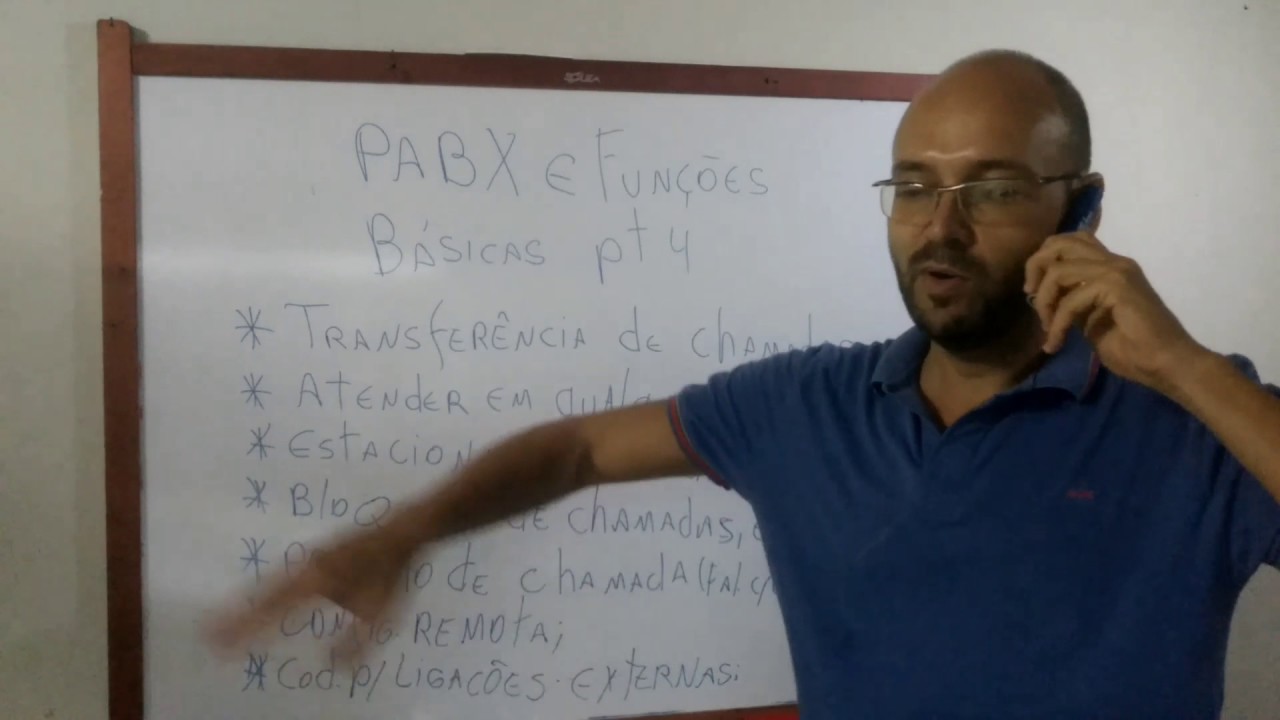 PABX e funções básicas parte 4 mais recursos
