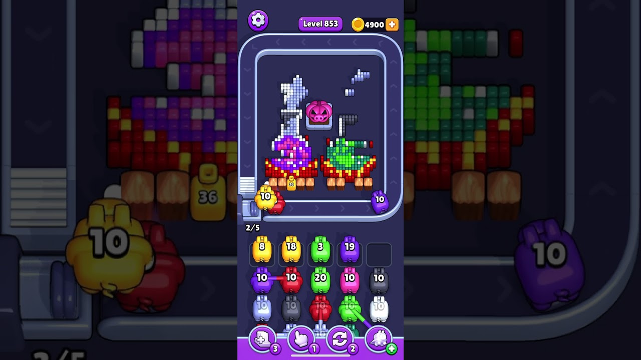 Pixel Flow level 853