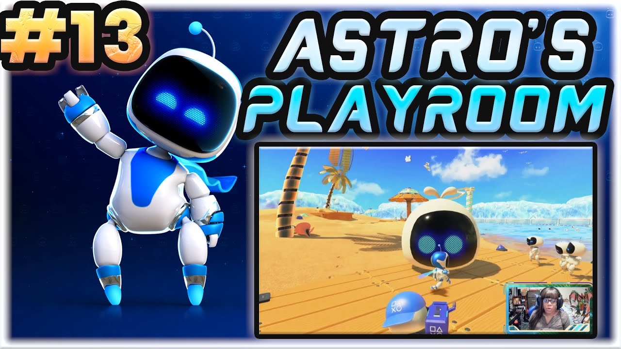Playthrough Astro's Playroom | Bot Beach - Part 13🤖🐲