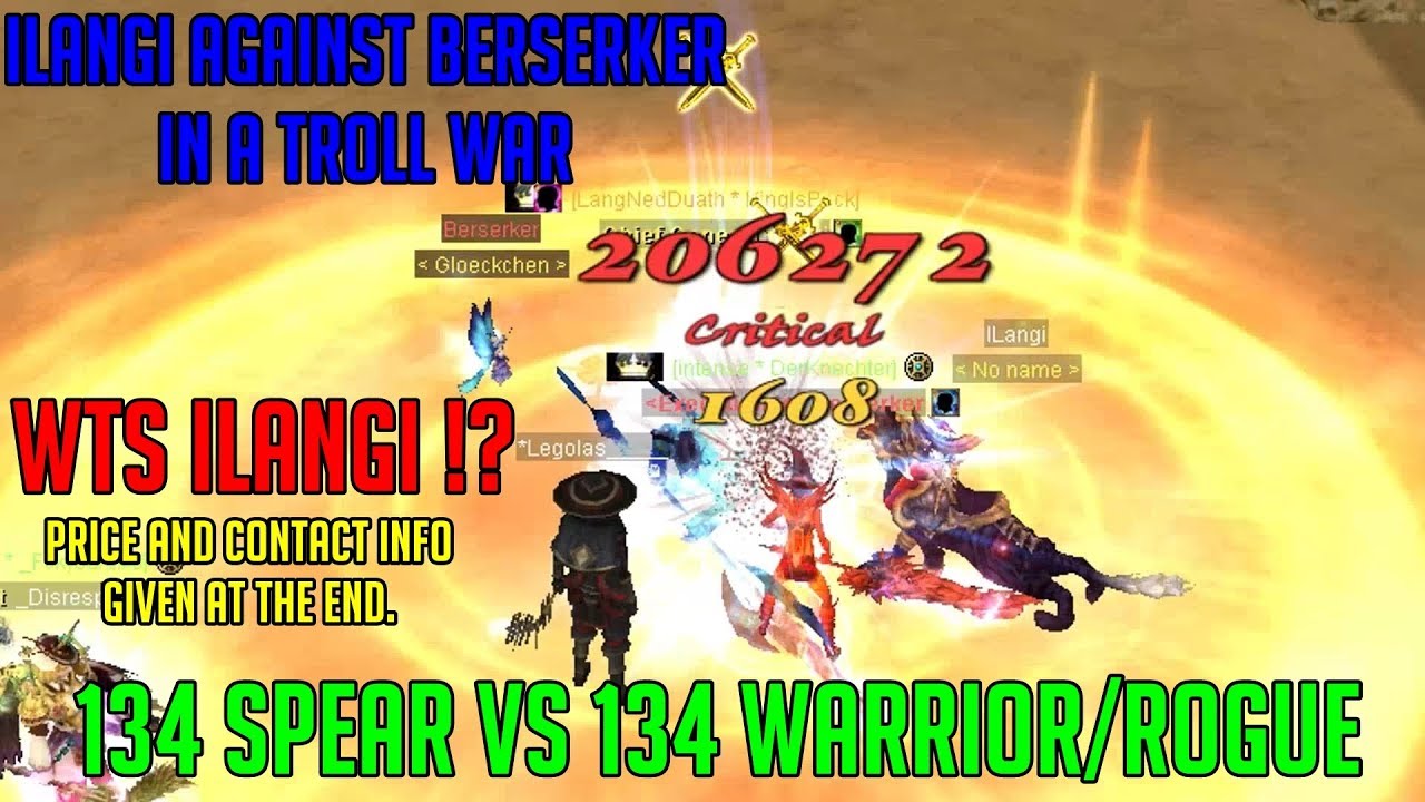 Silkroad Online - Palmyra - ILangi in a Troll War - WTS ILangi!