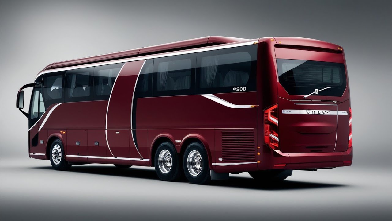 2026 Volvo 9500 Expensive Modern Luxury Bus Officially Unveil First Look