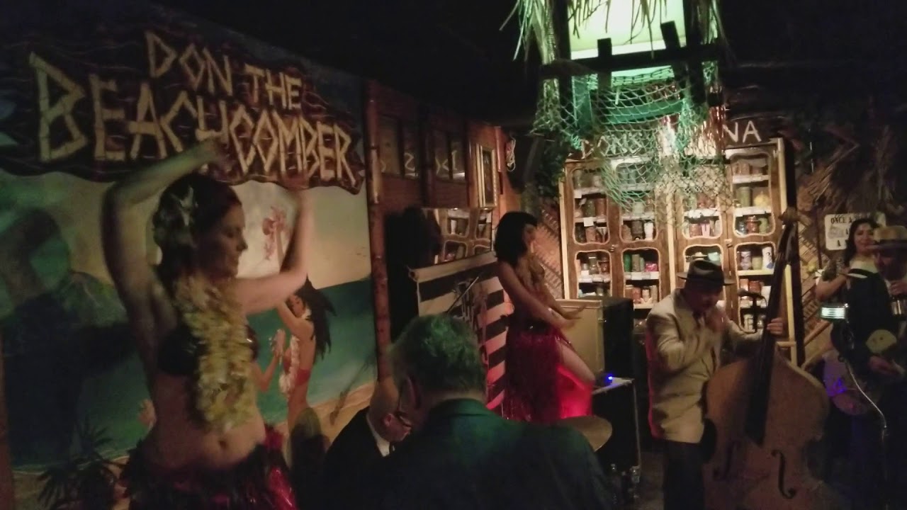 The Hula Girls- New Year's Eve party at Don the Beachcomber