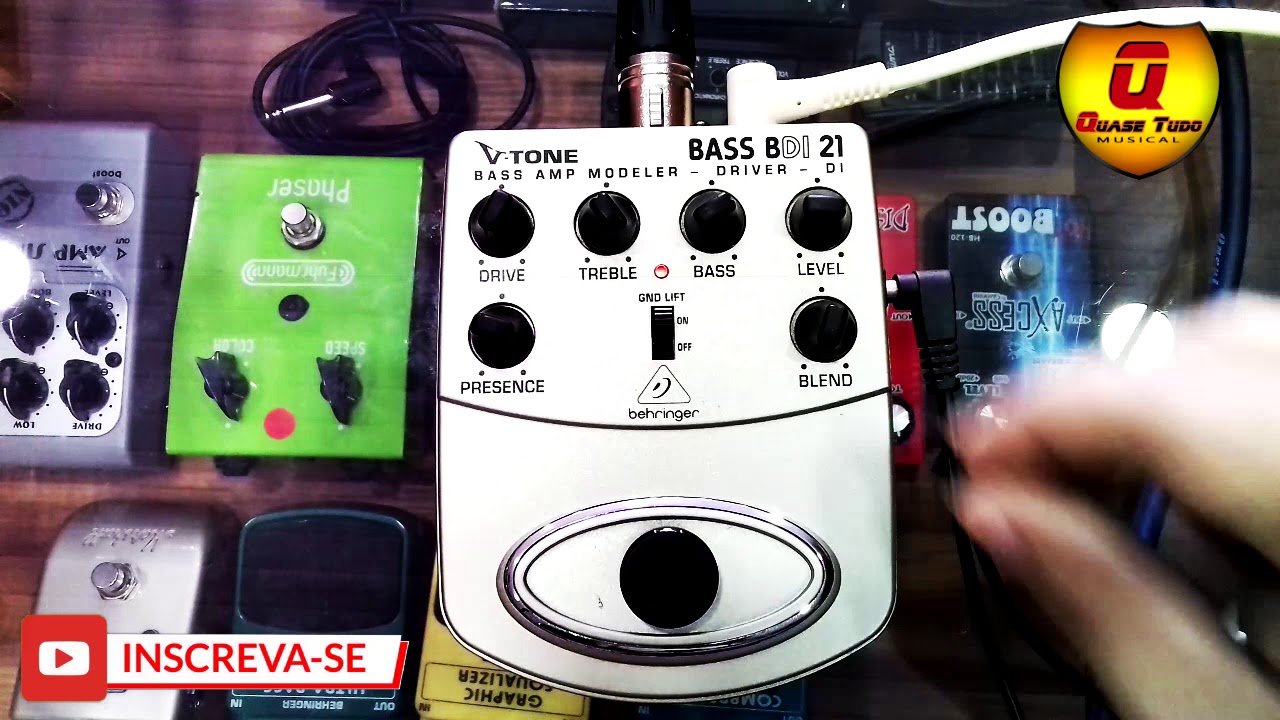 Behringer V Tone Bass BDI 21 - Quase Tudo Musical