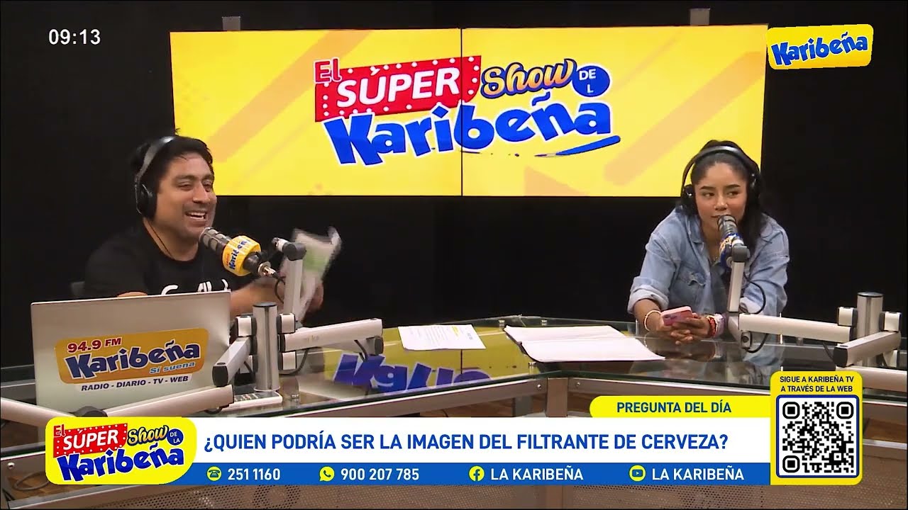 Miguel Moreno y Roxana Molina emocionados por ¡EL FILTRANTE DE CERVEZA! | #ElSuperShowDeLaKaribeña🧡