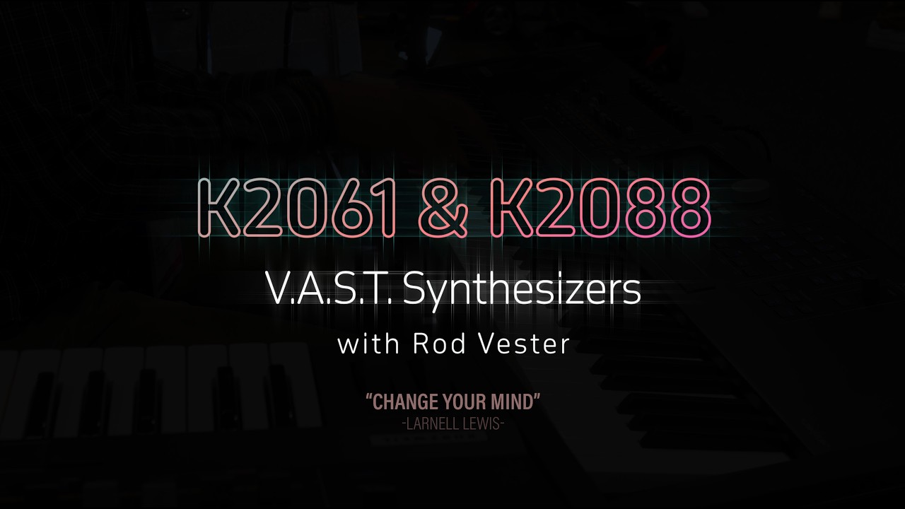 Kurzweil NAMM 2026 - Artist Rod Vester / Change Your Mind