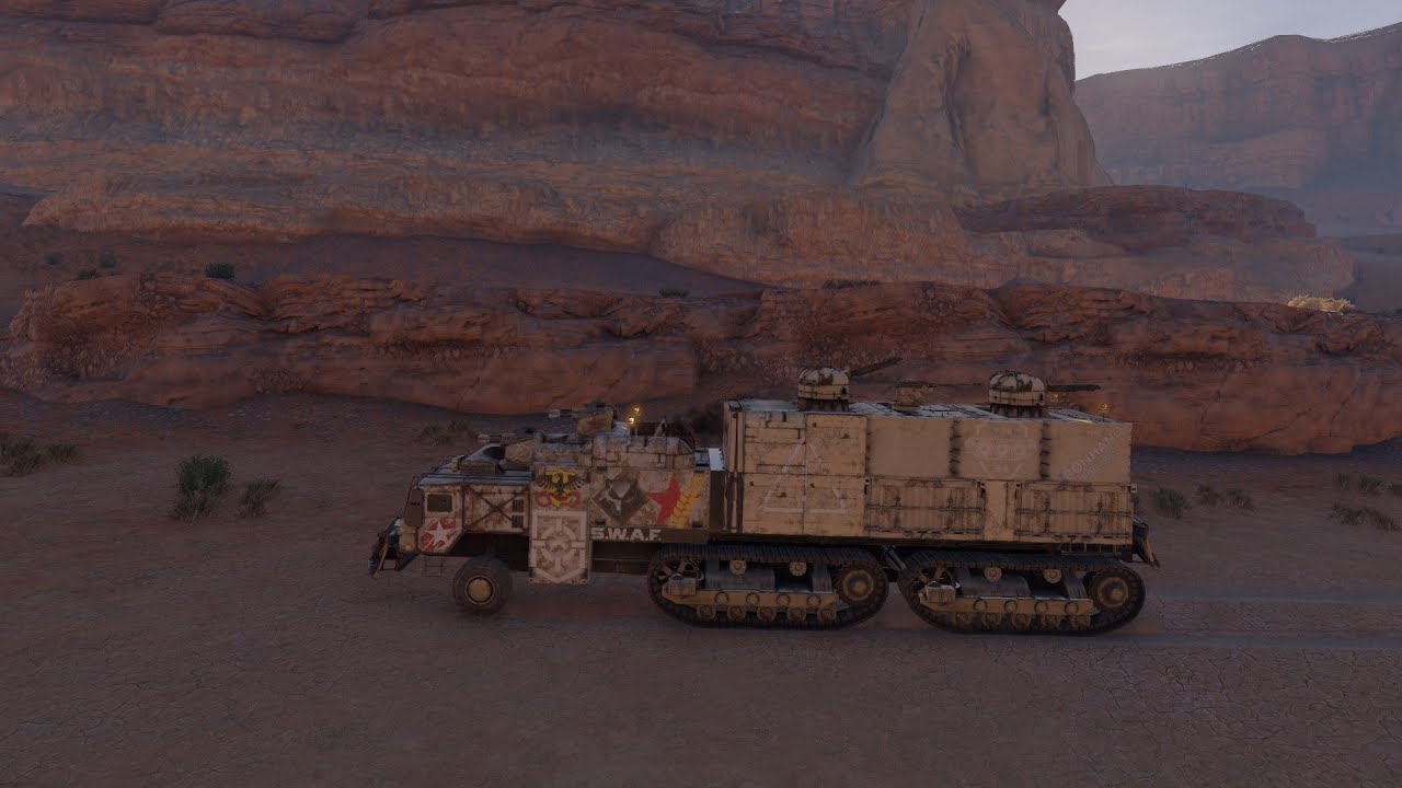 Crossout- Raiding with a Monster (fusion)