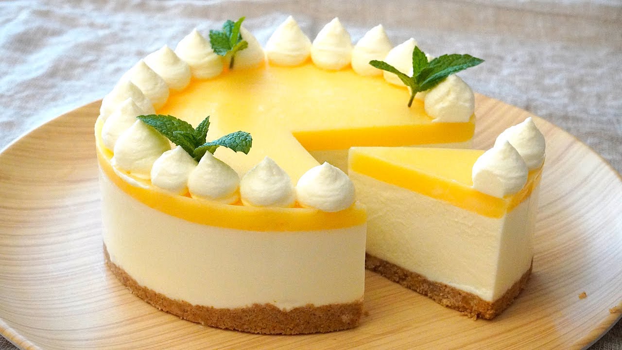 ЛИМОННЫЙ ЧИЗКЕЙК - ХОЛОДНЫЙ ТОРТ | cakeshare