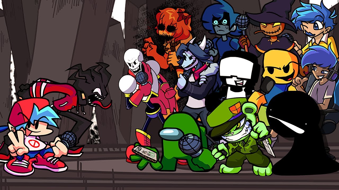 A.G.O.T.I. But Different Characters Sing It 🎤 (FNF Everyone Sings A.G.O.T.I.)