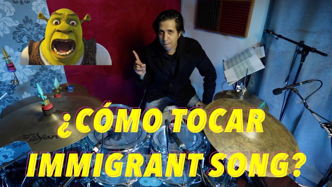Tutorial de Bater&iacute;a, &iquest;C&oacute;mo Tocar Immigrant Song - Led Zeppelin? | Hugo Zerecero