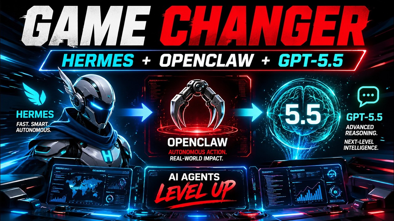 AI Agents Just Leveled Up: Hermes + OpenClaw + GPT‑5.5 Is a Game Changer