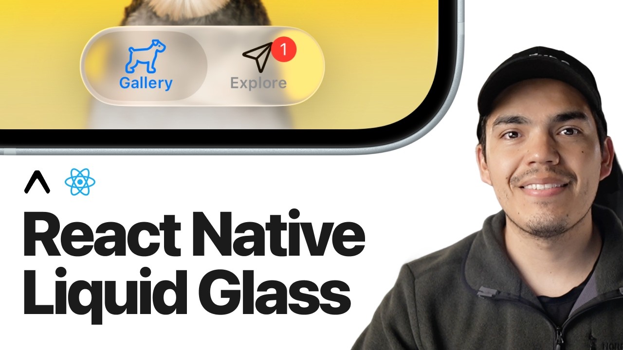 Liquid Glass Bottom Tabs with React Native Expo &mdash; Step by Step