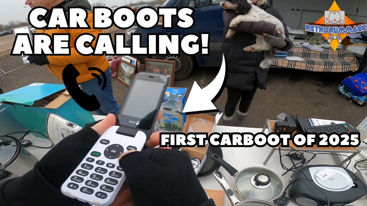 Car Boots Are CALLING! Video Game Hunting @ My Local Car Boot Sale!