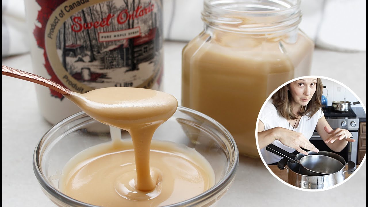 How to Make MAPLE CREAM (1-Ingredient Recipe)