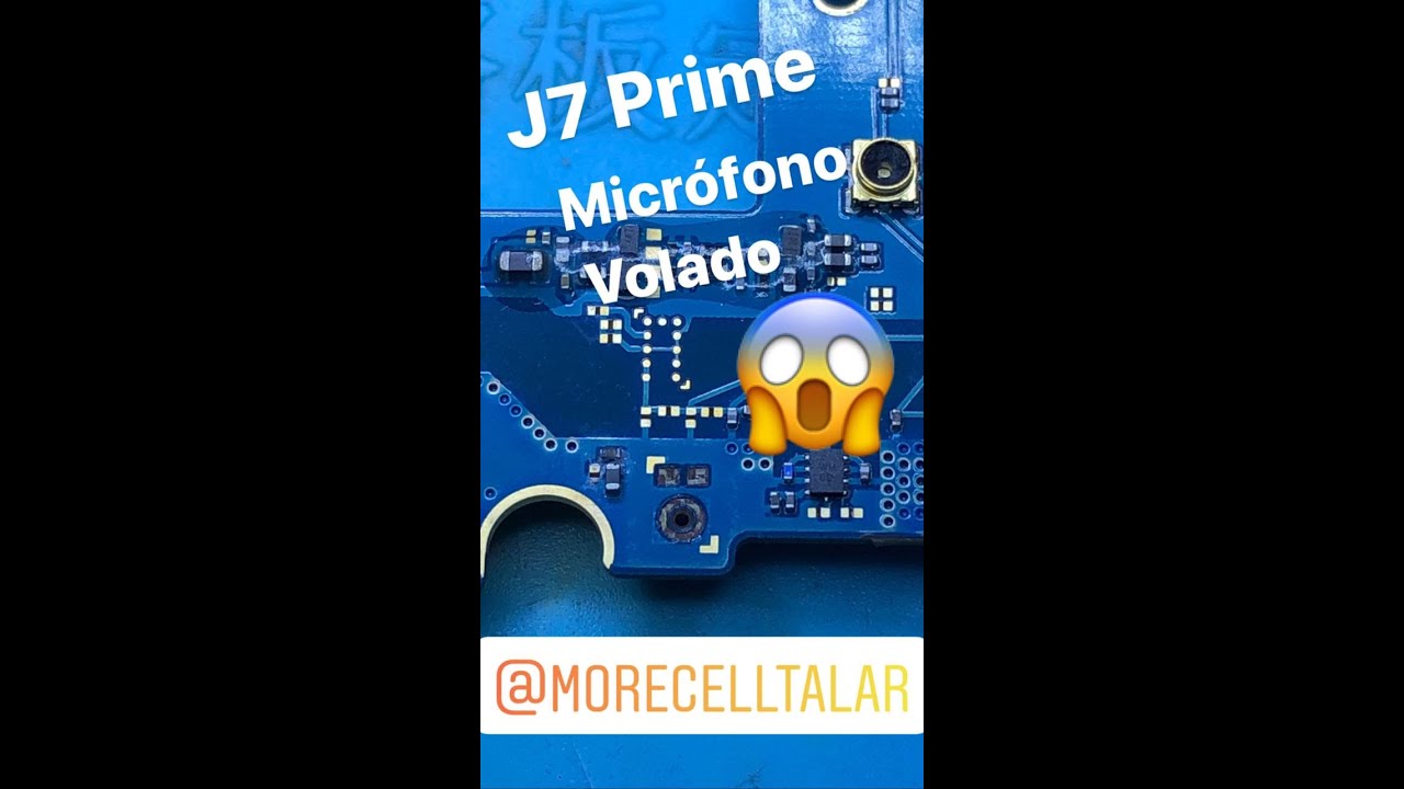 J7 Prime Microfono Volado - Morecell