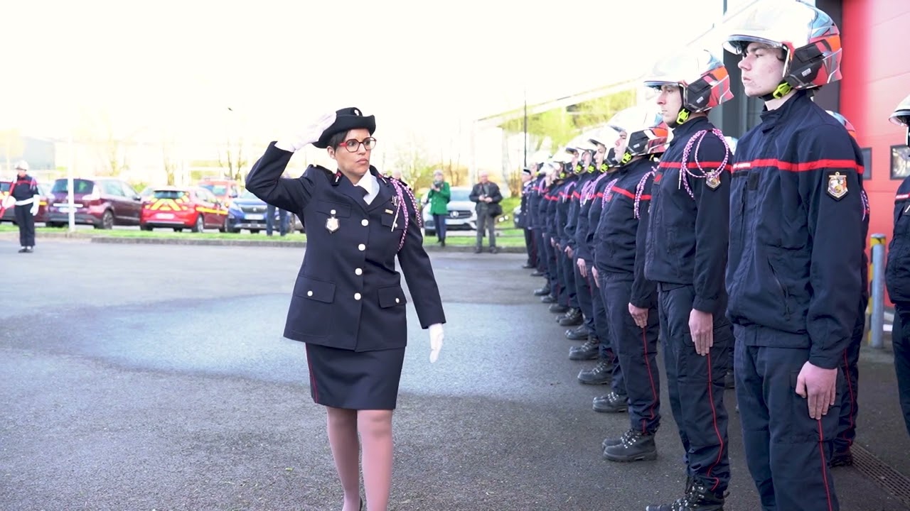 Passation de commandement  - CIS Pouldreuzic - Plovan - 29/03/2024