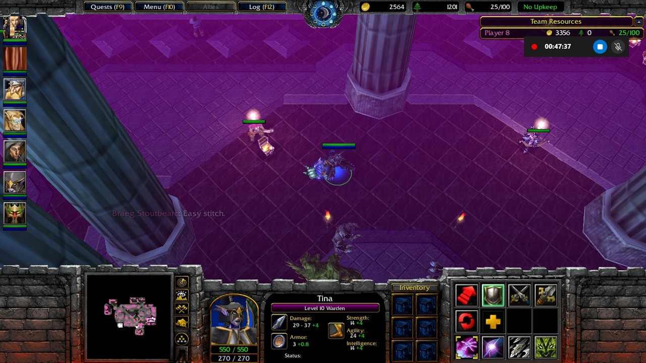 Warcraft 3 custom campaign: Wrath of the lich king (part 20) (old version) (No commentary)