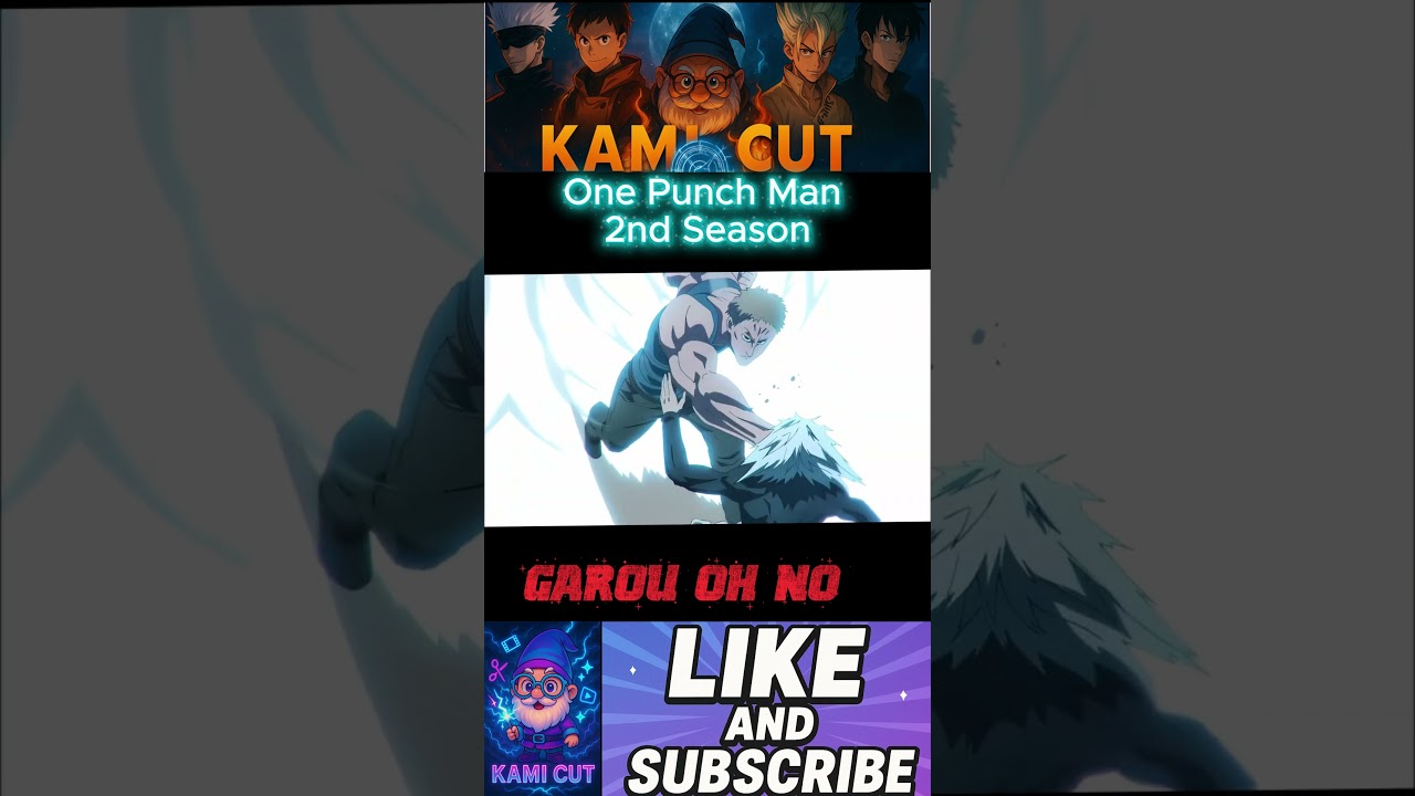 GAROU vs TANK TOP MASTER Full Fight - One Punch Man Season 2 