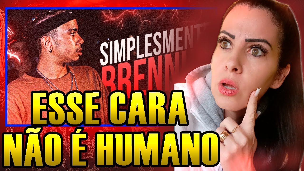 MÃE EVANGÉLICA REACT SIMPLESMENTE BRENNUZ REACT Batalha de rima