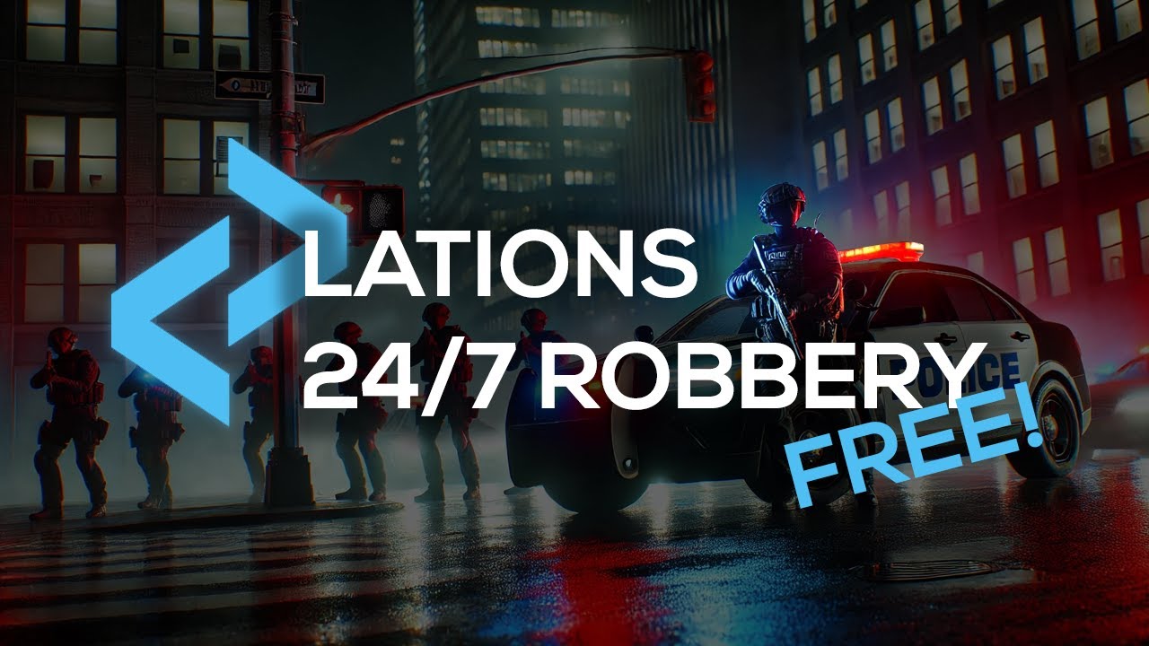 FiveM 24/7 Robbery Script FREE [QB/ESX/QBox/Ox] | Lation Scripts