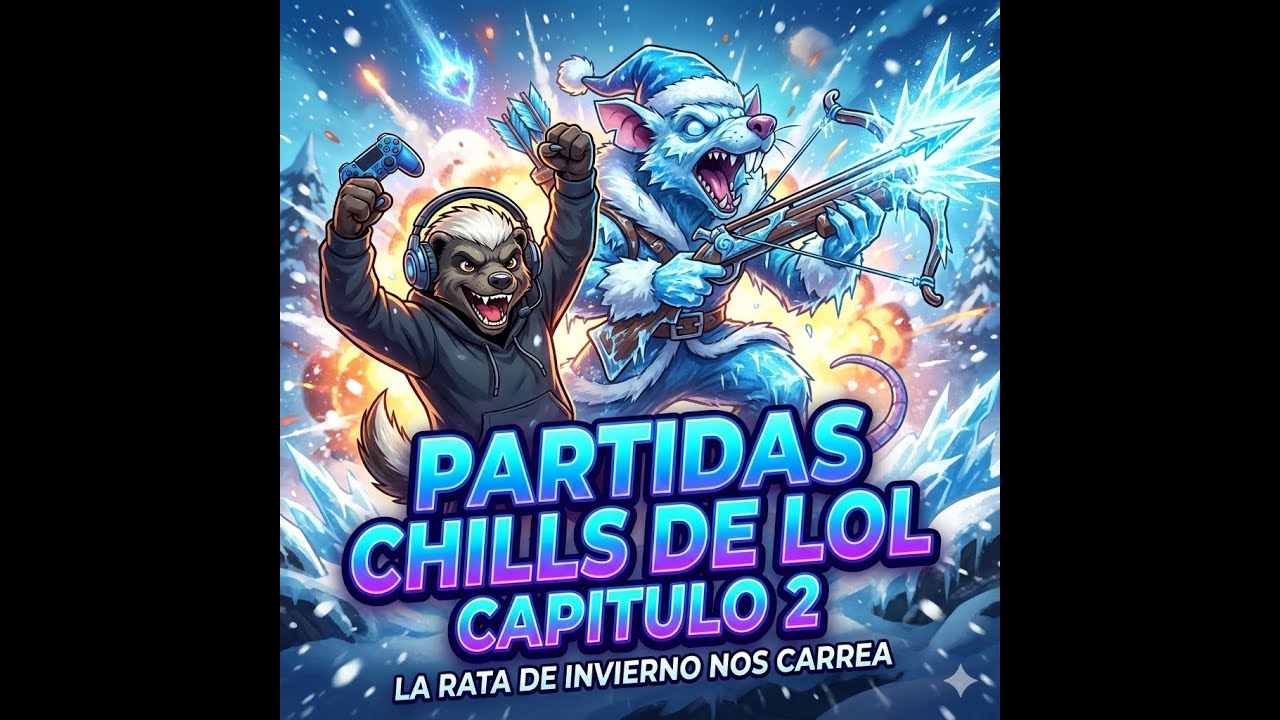 Partidas Chills de LOL | Capítulo 2  — La Rata de Invierno nos Carrea ❄️🎮