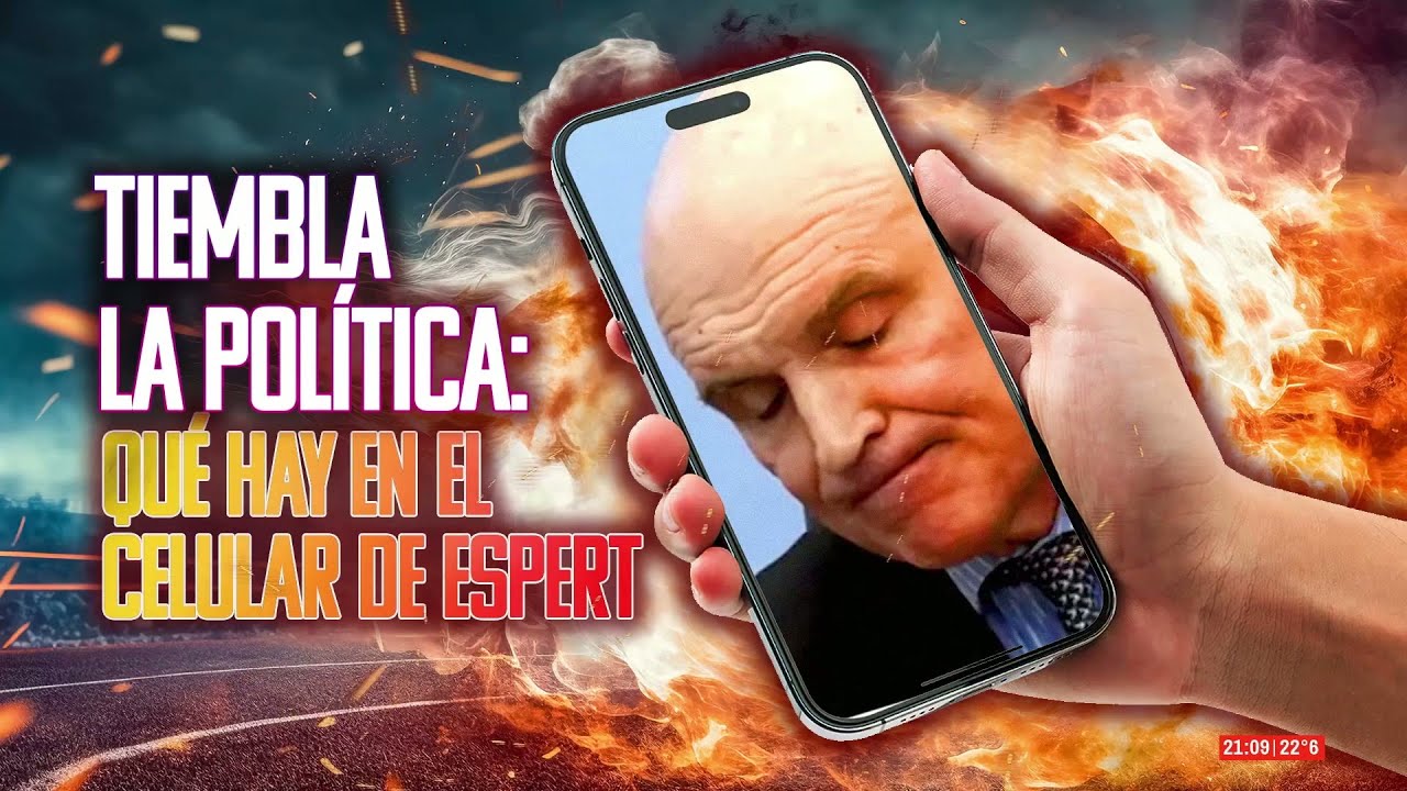 🚨ALLANAMIENTO A ESPERT: SECUESTRARON 3 CELULARES DE SU CASA