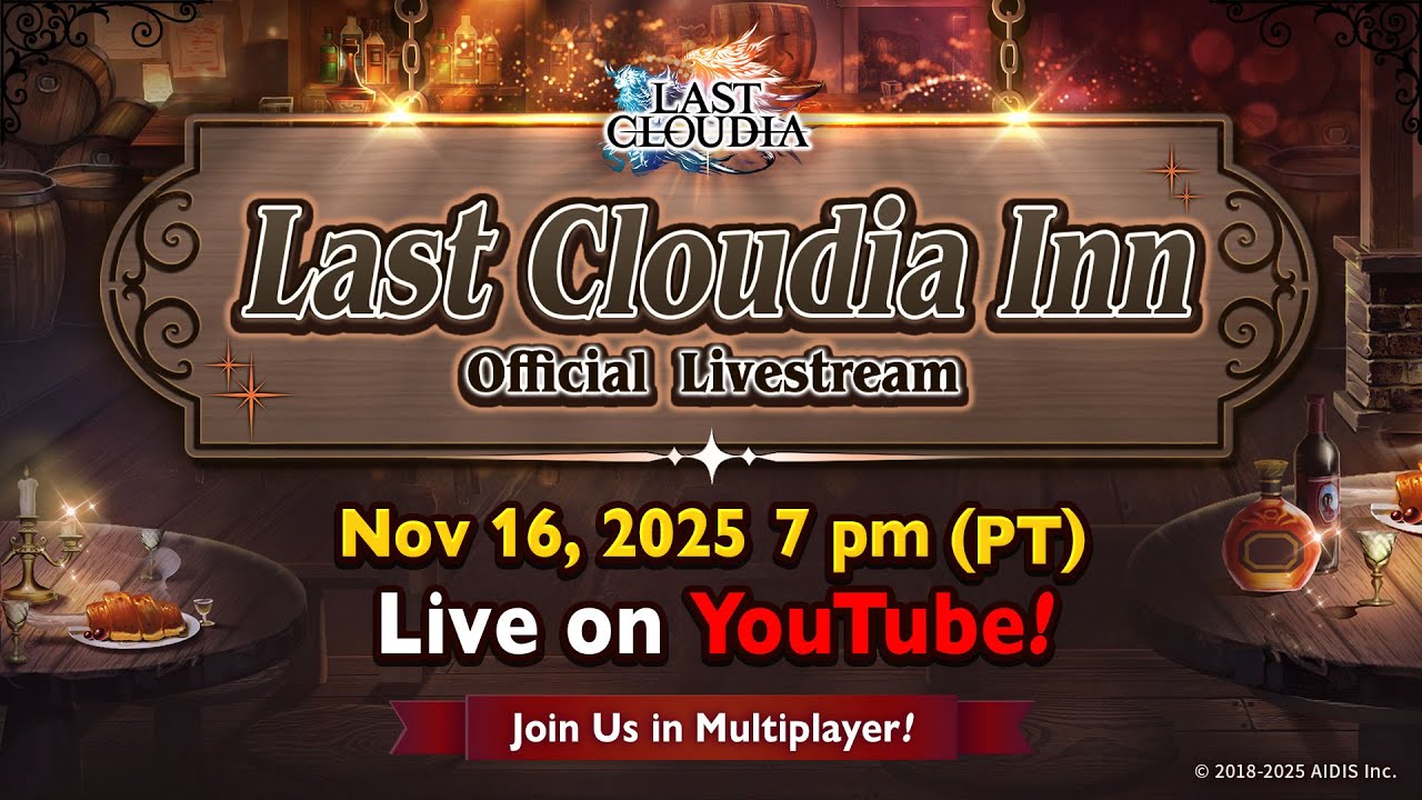 The Last Cloudia Inn: Official Livestream (Live on Nov 16, 2025!)