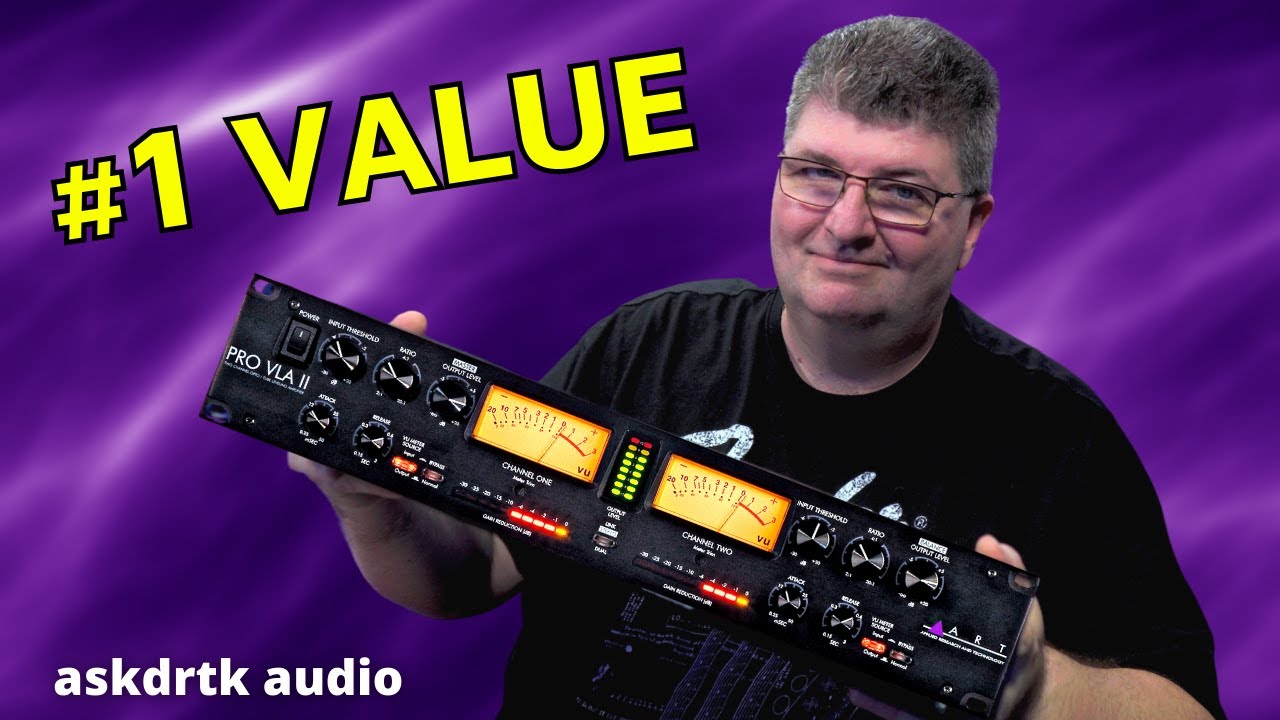 ULTIMATE VALUE! - ART Pro VLA II Review Including Vocals, Bass, Drums, & Mix Bus