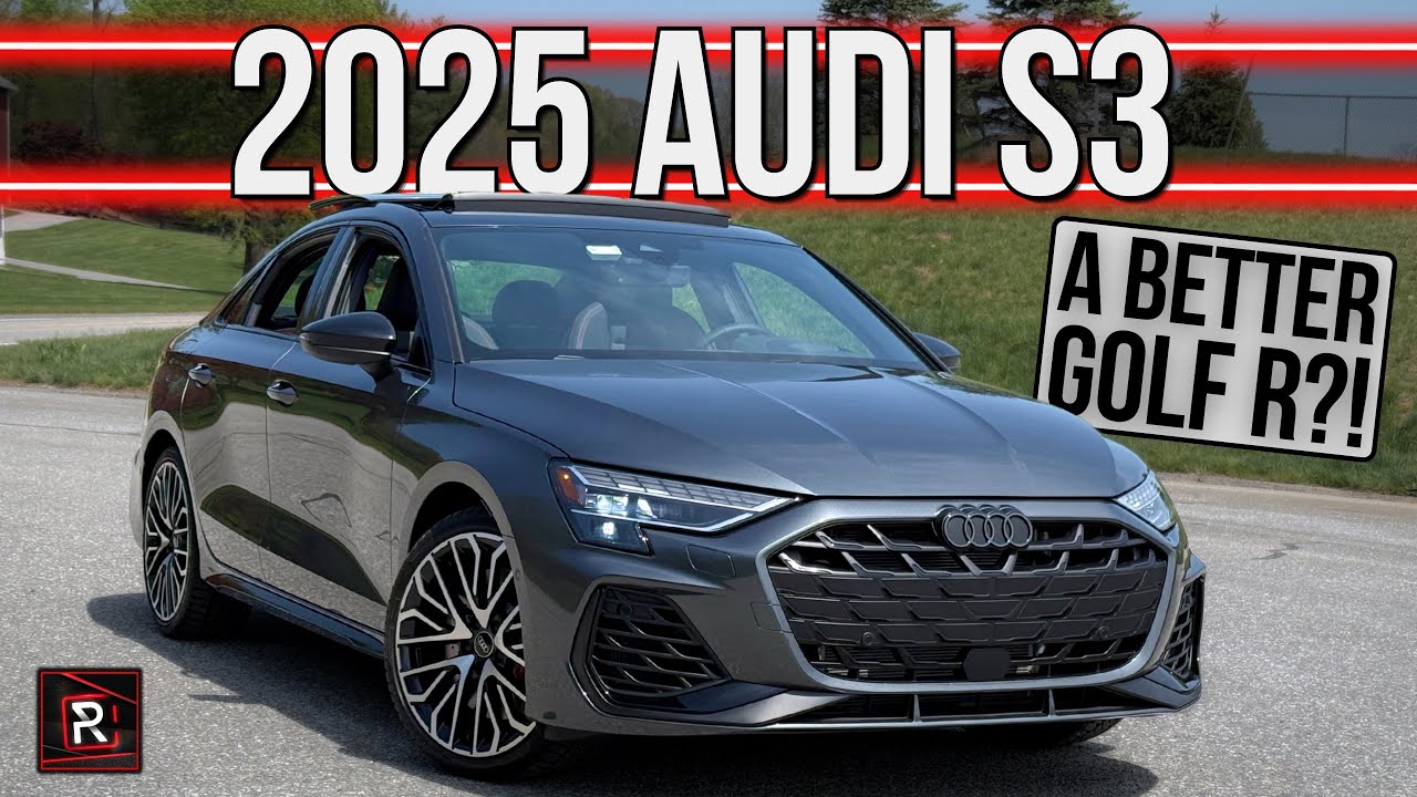 The 2025 Audi S3 Prestige Is A Grown-Up Golf R For A More Mature Driving Enthusiast