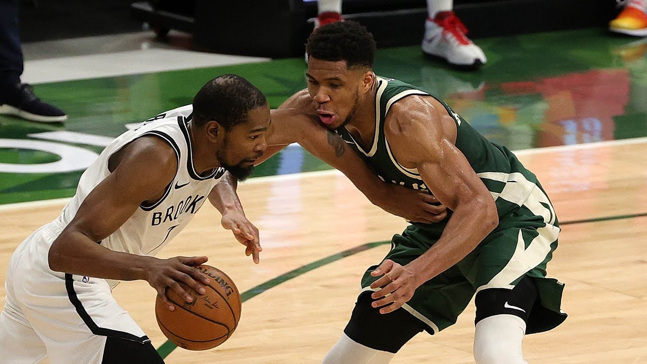 Every Bucket: Giannis Antetokounmpo Goes Off For 49 Points Against KD, Kyrie and the Nets | 5.2.21