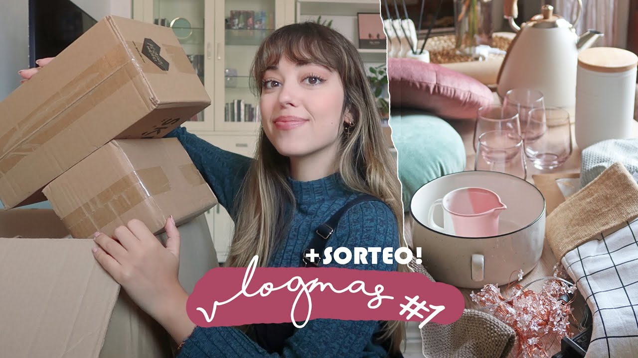 VLOGMAS 1 | Haul de Decoración y Cosas de Cocina (Sklum y Zara Home)