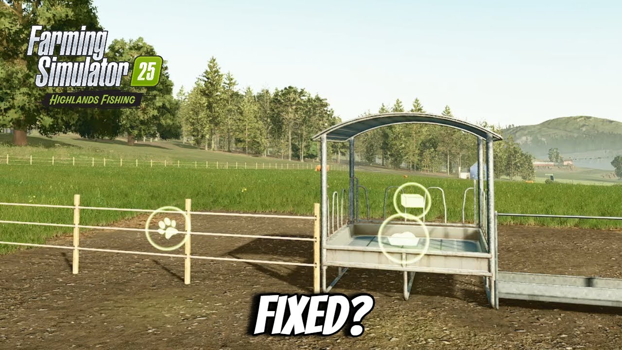 Как исправить пастбище для коров на острове Кинлайг - Farming Simulator 25 FS25 XBOX