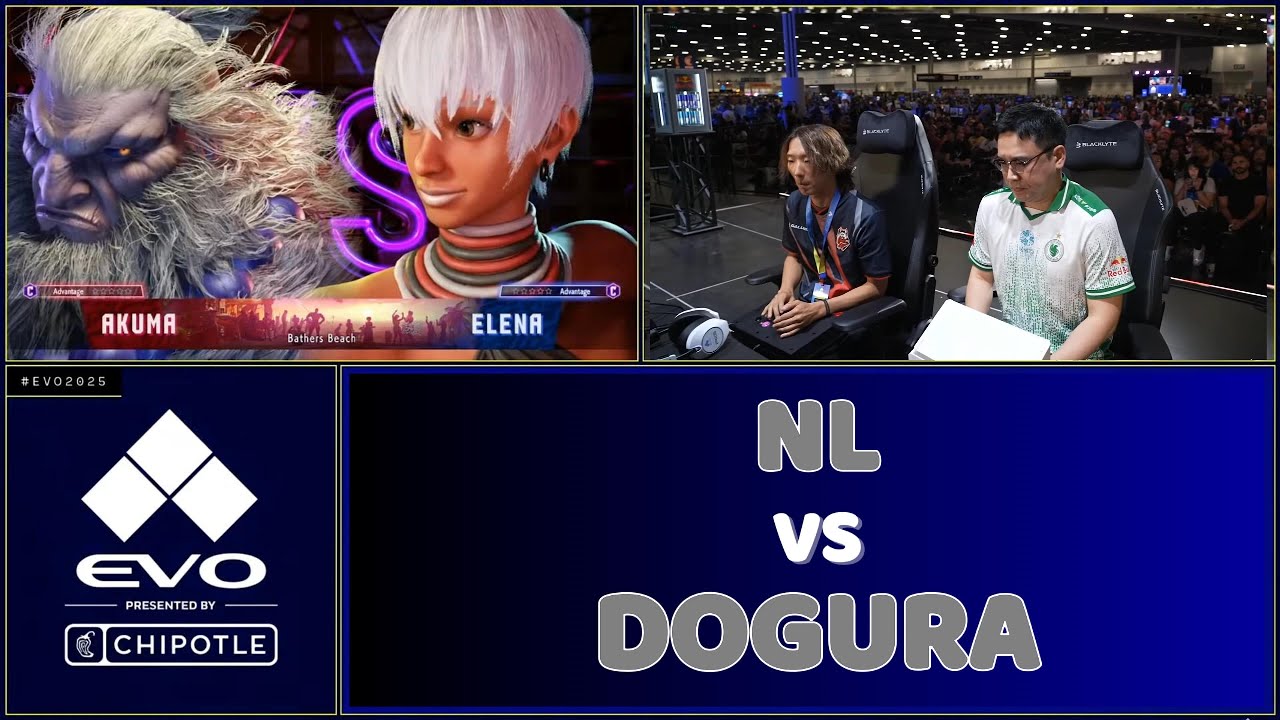 SF6 EVO 2025 POOLS - NL (Akuma) vs Dogura (Elena)