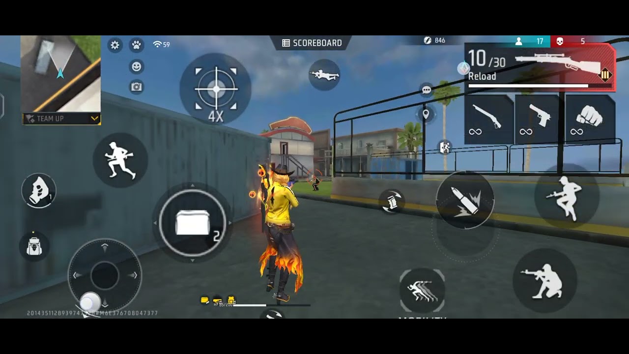 Trening Only Hedshort 😱👿||Wait for end 😱||#impossible #garenafreefire #shortvideo #viralvideo 