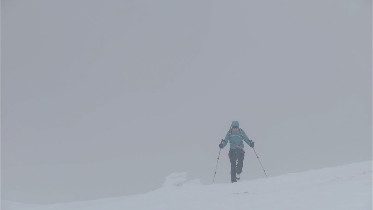 SOBREVIVIENDO al Pandial: Nieve profunda y rachas de viento brutales