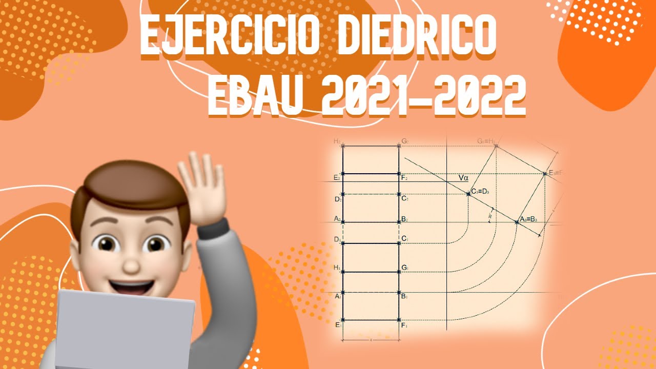 Ejercicio Di&eacute;drico Bloque II - EBAU 2021/22 CANARIAS - Dibujo T&eacute;cnico
